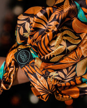 Load image into Gallery viewer, Elite Satin Bonnet - Tropical Earth | Satin Bonnets For Natural Hair