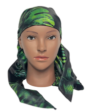 Load image into Gallery viewer, Deluxe Satin Scarf | Rainforest - Humble Glow