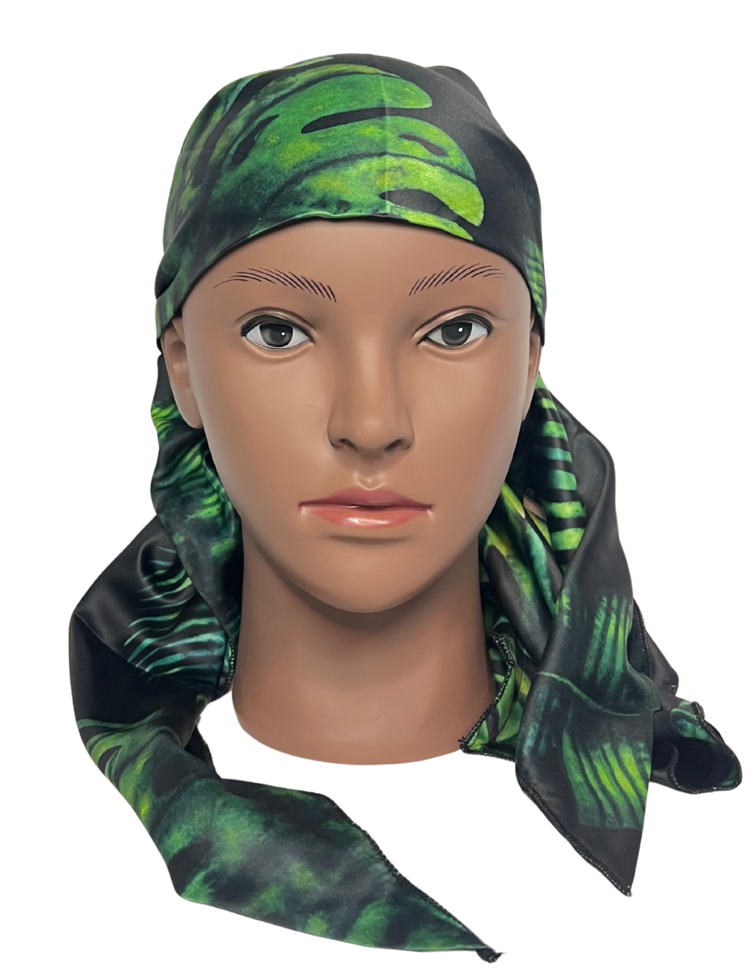 Deluxe Satin Scarf | Rainforest - Humble Glow