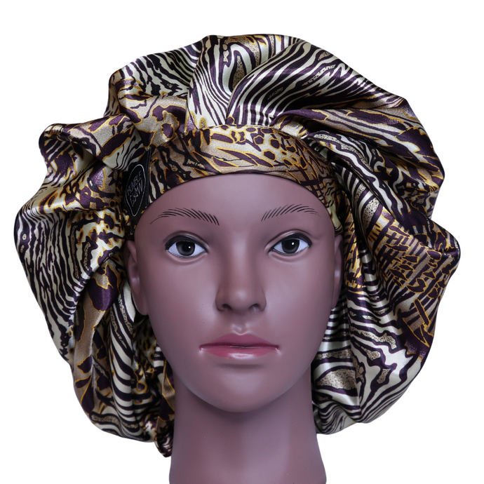 Elite Satin Bonnet - Majestic | Satin Bonnets For Natural Hair